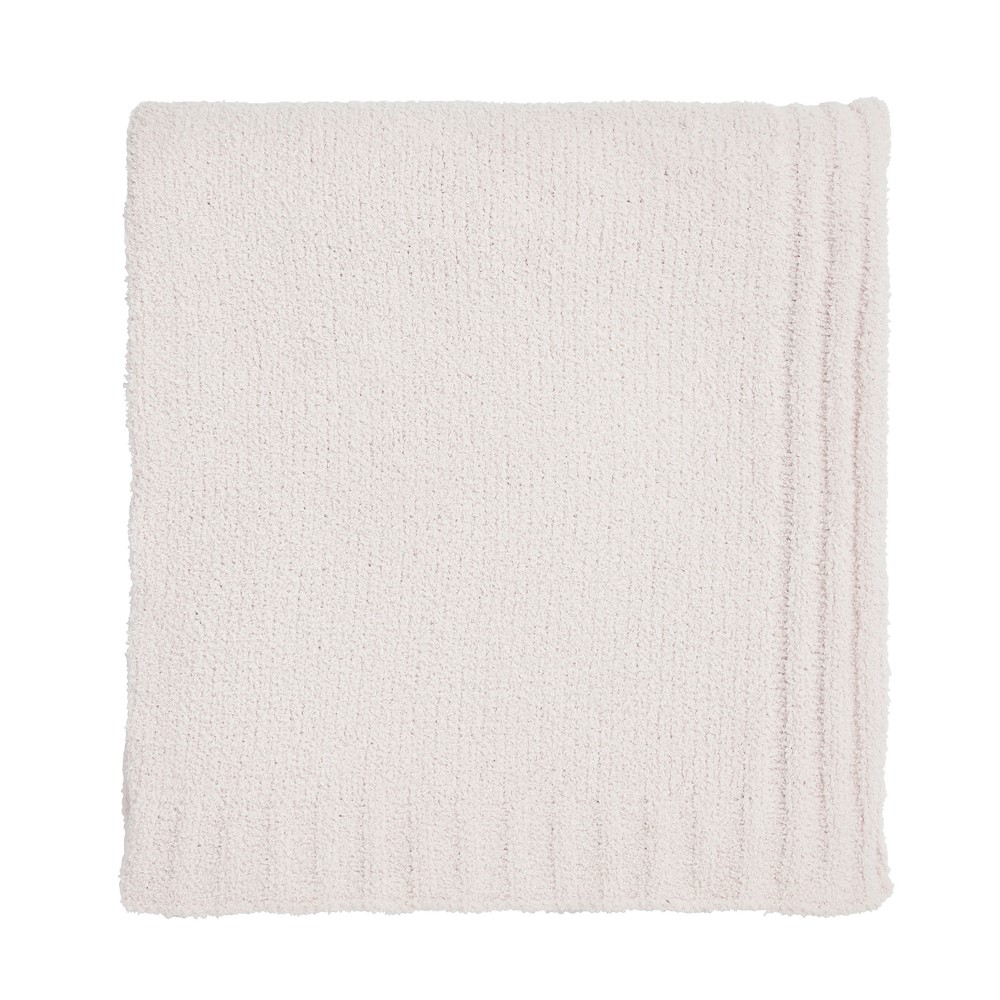 Nalu Ona Knitted Throw by Nicole Sherzinger in Ivory